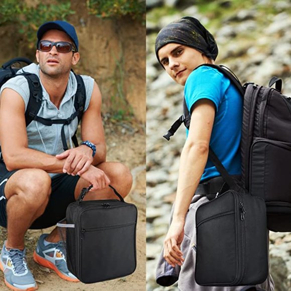 FlowFly - Insulated Lunch Bag, Leakproof Portable, cooler bag - black - Picture 7 of 7